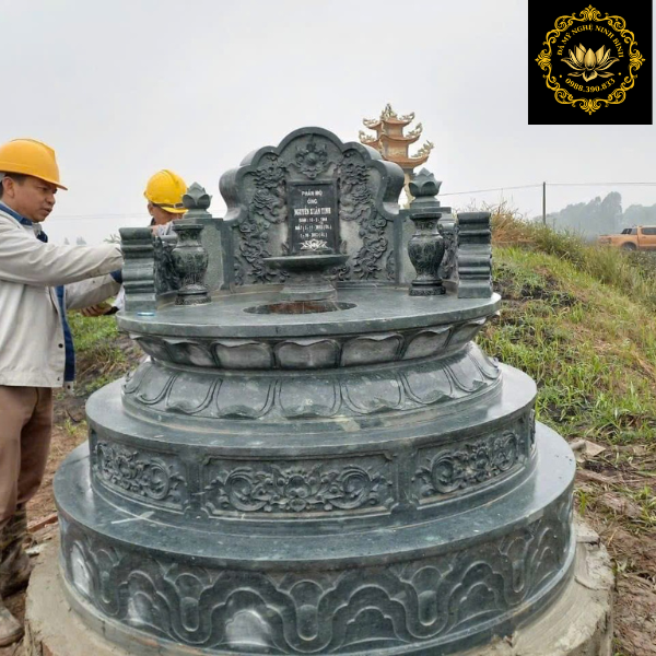 Mộ Tròn Đá MTD 09 Lăng mộ tròn